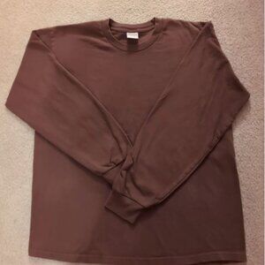 Supreme Blank T-shirt Long Sleeve Size Large EUC